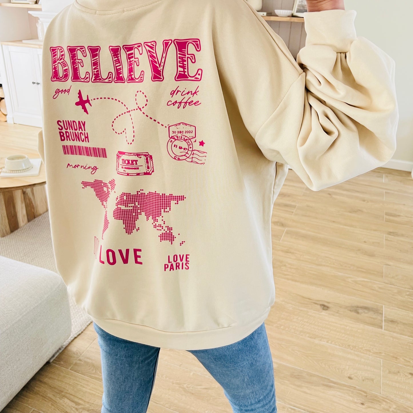 Sweat-shirt Believe