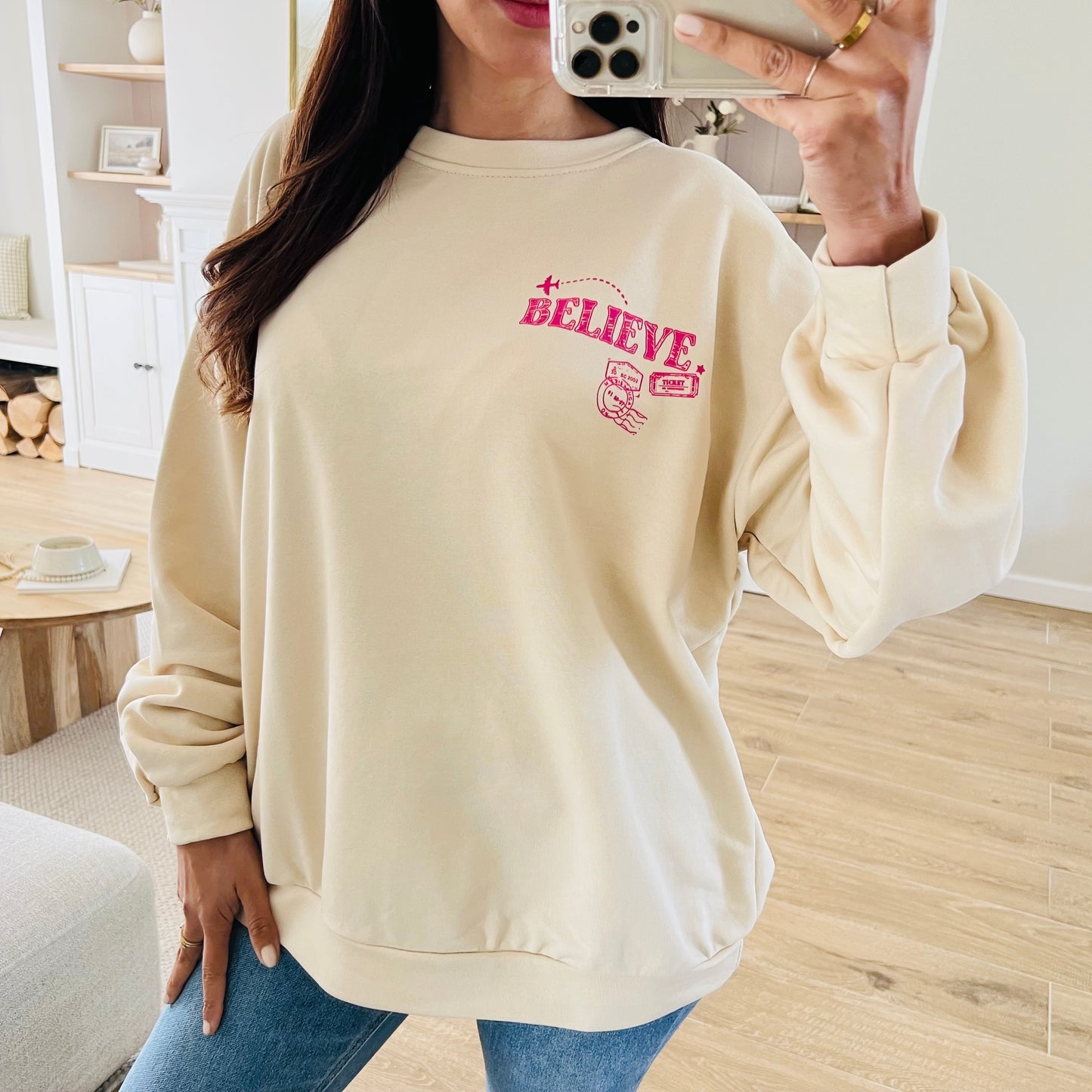 Sweat-shirt Believe
