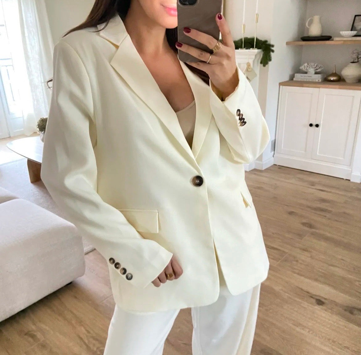 Oversized 4-button jackets