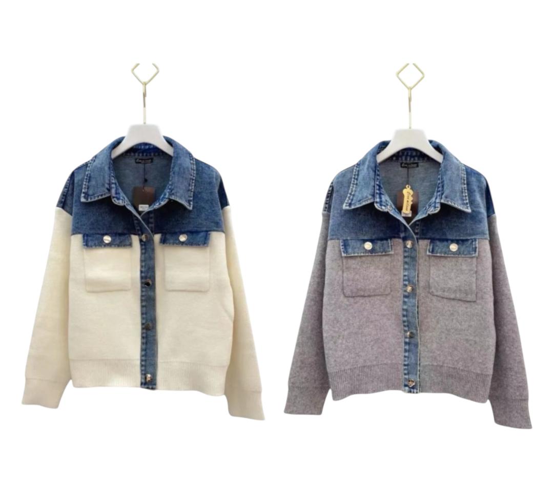 GILET EN MAILLE & JEAN’S