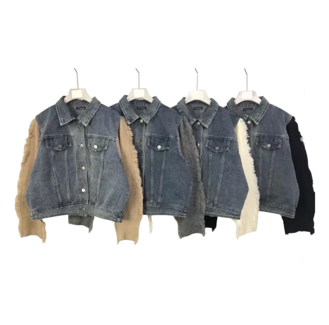 VESTE JEAN’S & MAILLE