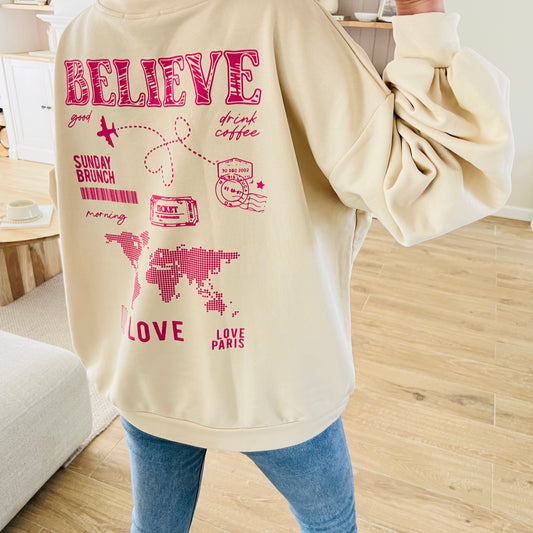 Sweat-shirt Believe