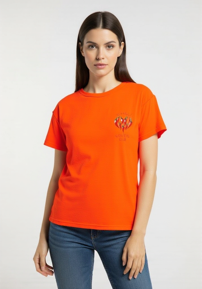 T-shirt fluo Chilli lovers club