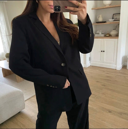 Vestes oversize 1 bouton