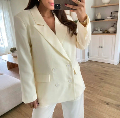 Oversized 4-button jacket