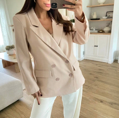 Oversized 4-button jacket