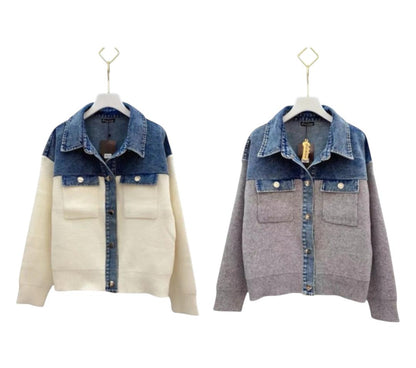 GILET EN MAILLE & JEAN’S