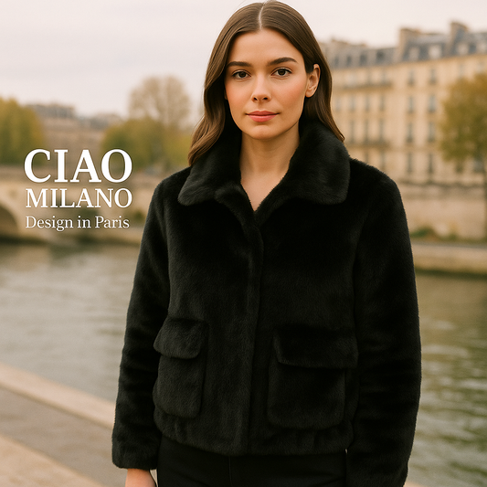 Blouson Fausse Fourrure