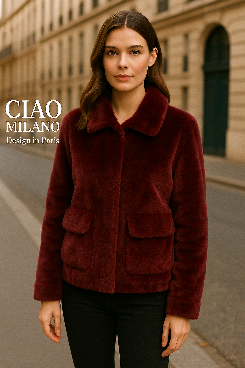 Blouson Fausse Fourrure
