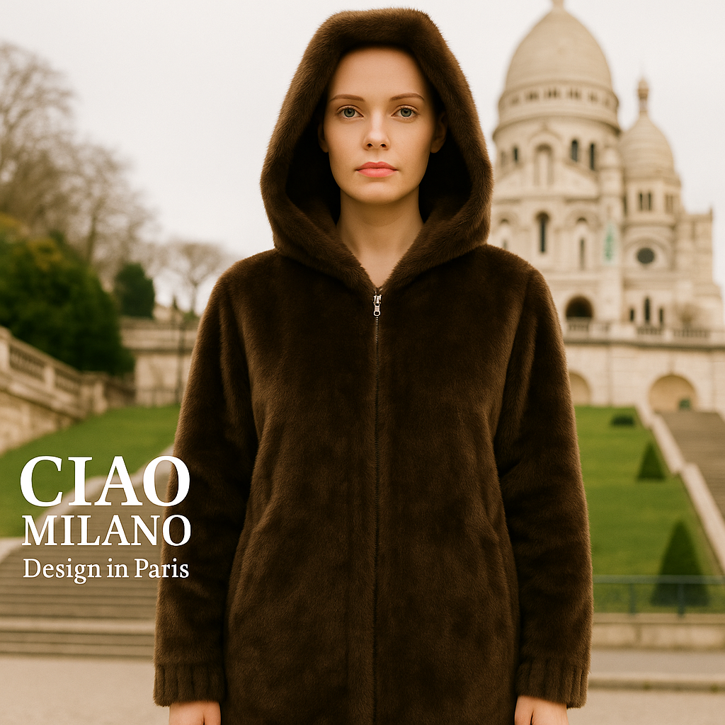 Manteau fausse fourrure